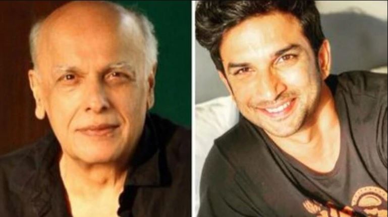 Mahesh Bhatt and Sushant Singh Rajput