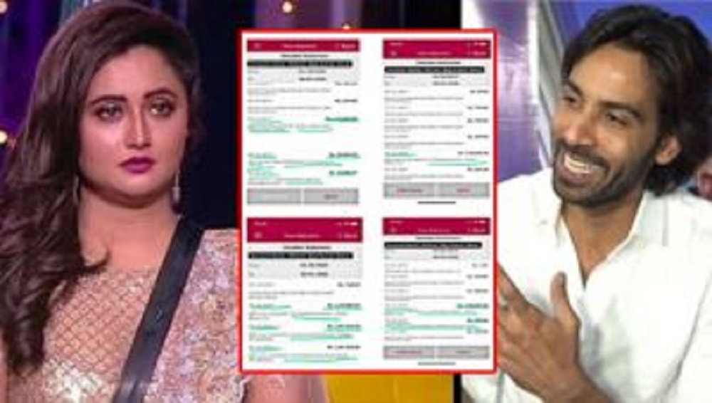 Arhaan Khan And Rashami Desai Opens Up On The Leaked Bank Statement; Blames Each Other