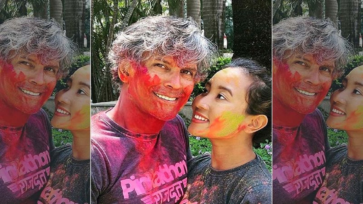 Milind Soman's Wife, Ankita Bashed A News Agency For Publishing