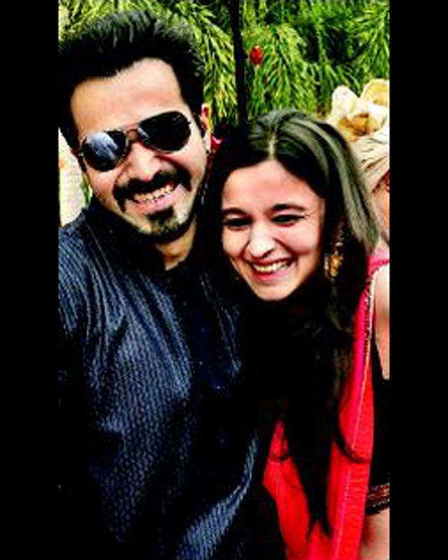 Alia bhatt with actor Emraan Hashmi