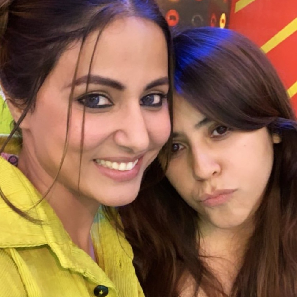 Hina Khan and Ekta Kapoor