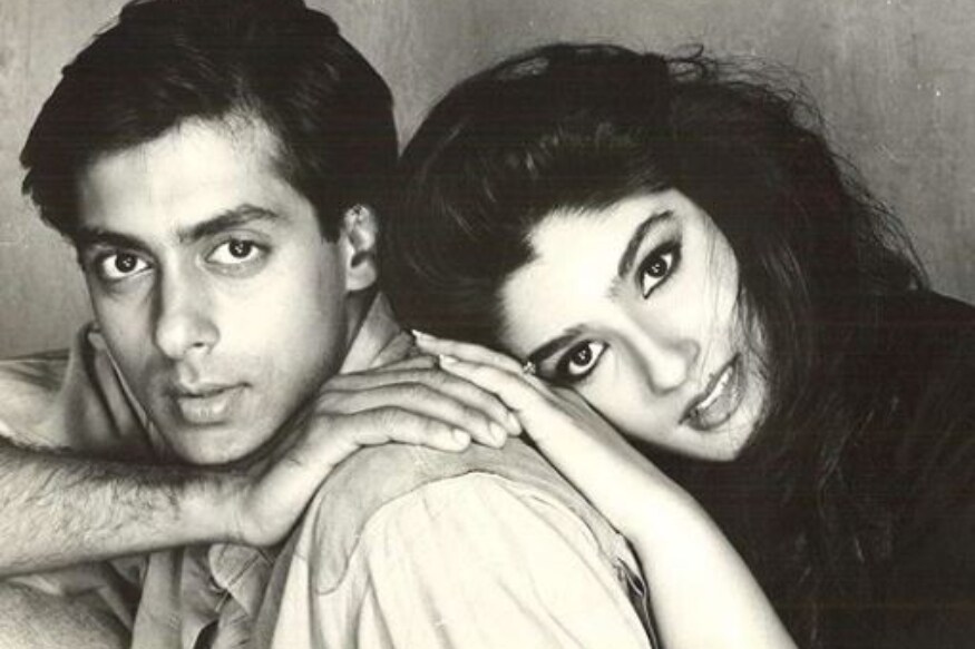 Salman Khan and Raveena Tandon