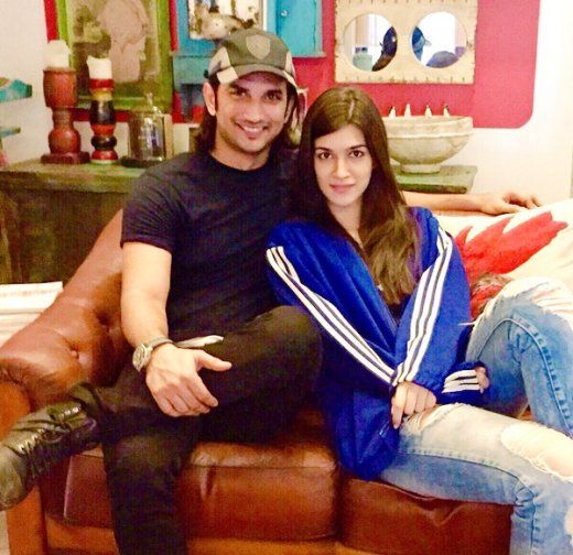 Sushant Singh Rajput and Kriti Sanon