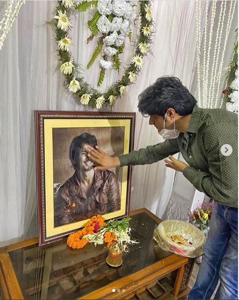 Sushant Singh Rajput friend Sandip Singh at his house in Patna