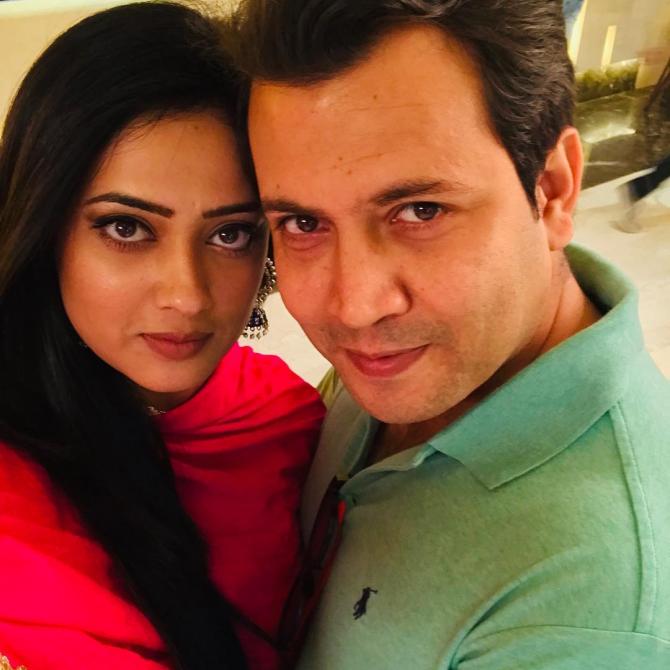 Abhinav Kohli and Shweta Tiwari