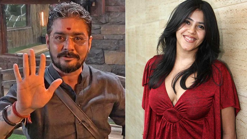 Hindustani Bhau and Ekta Kapoor