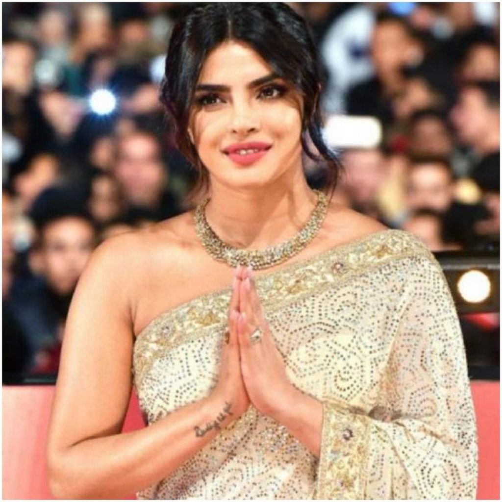 Bollywood actress Priyanka Chopra