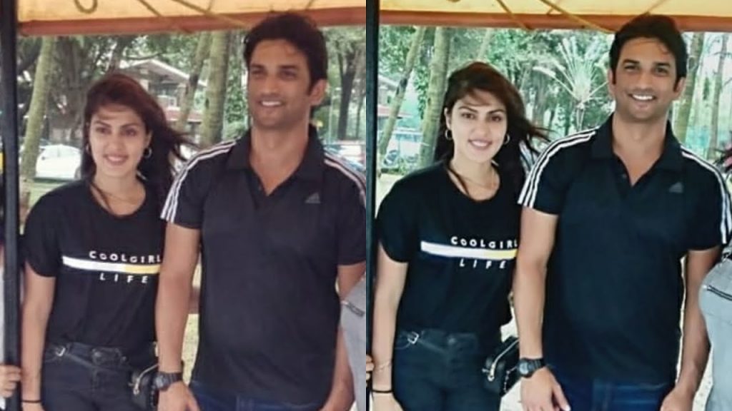Sushant Singh Rajput and Rhea Chakraborty