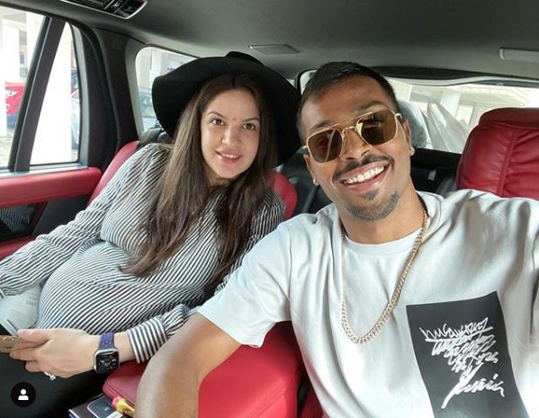 Hardik Pandya and Natasha Stankovic