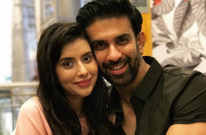 Charu Asopa and Rajeev Sen 