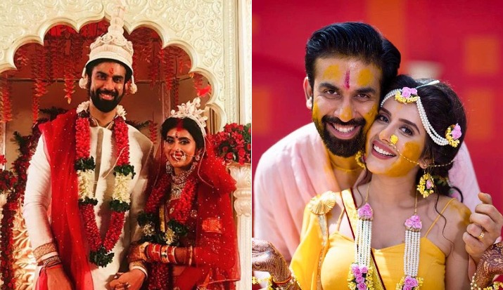 Rajeev Sen and Charu Asopa wedding pictures