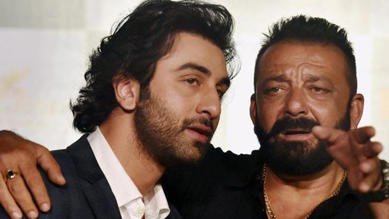 Ranbir Kapoor and Sanjay Dutt