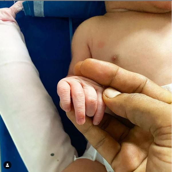 Hardik Pandya and Natasha Stankovic baby