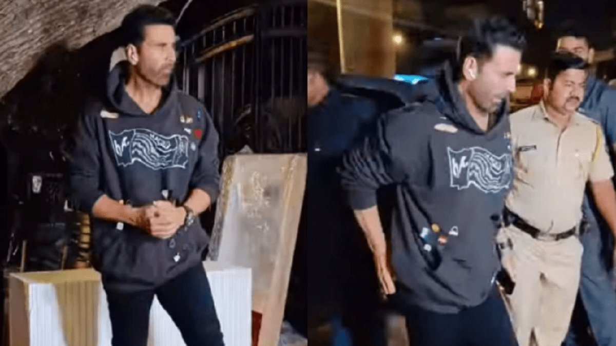 Akshay's Video From Late Night Party Is Creating A Storm On Internet, People Calling Him Hypocrite!!