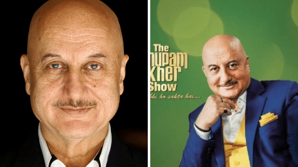 Anupam kher's new talk show