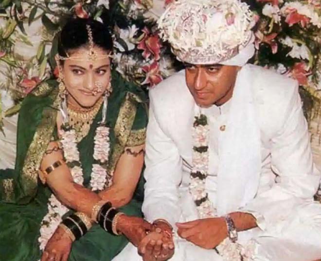 Kajol and Ajay Devgan marriage pic