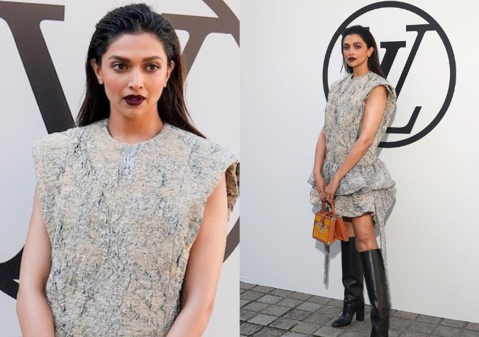 Deepika Padukone's Orange Co-Ord Set With A Louis Vuitton Bag At Mumbai  Airport Is Making Grey Travel Days Look Zesty