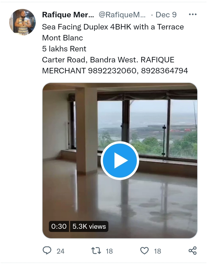 Rafique Merchant posted the pictures of Sushant Singh Rajput's flat on social 