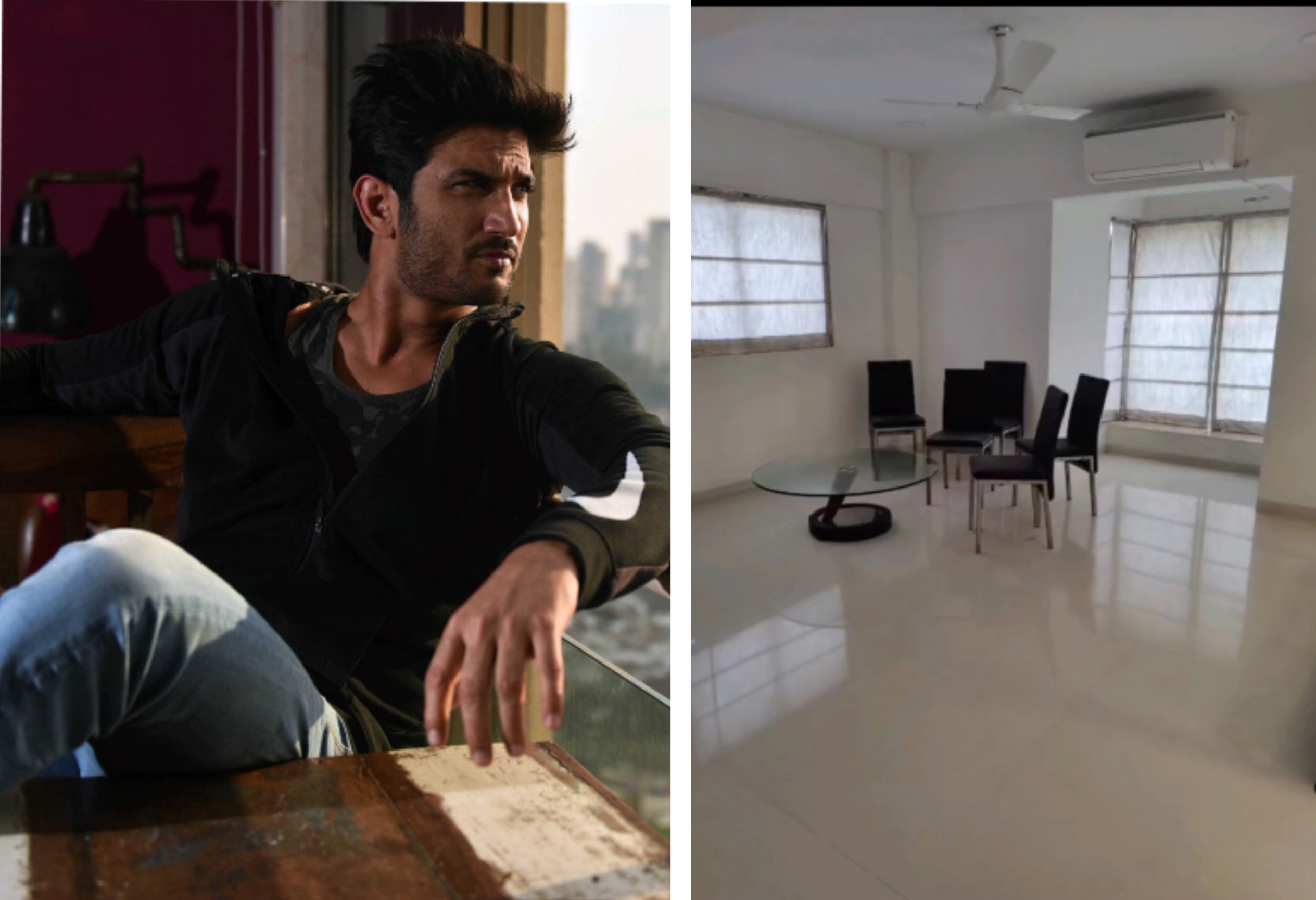 Sushant Singh Rajput and his flat