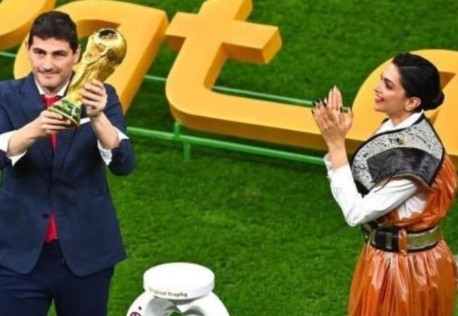 Deepika Padukone Wears Confusing Louis Vuitton Outfit For FIFA