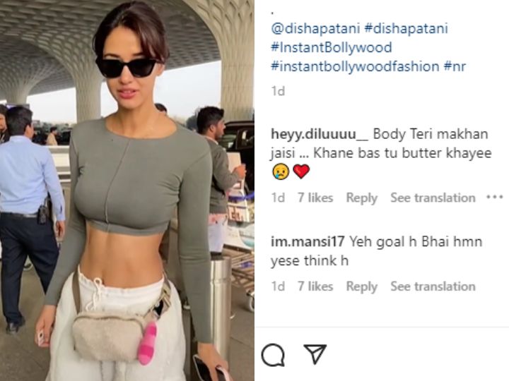 Netizens Brutally Body Shame Disha Patani For Looking Skinny In A Skin Tight Crop Top Checkout