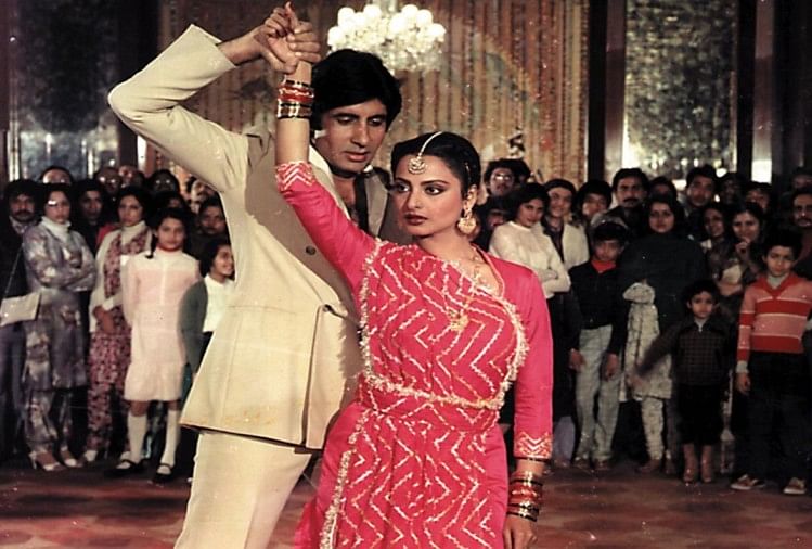 Amitabh Bachchan and Rekha 