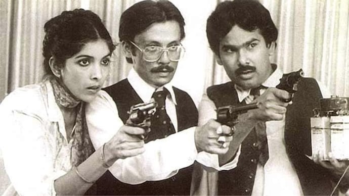 Neena Gupta and Satish Kaushik together in a film 