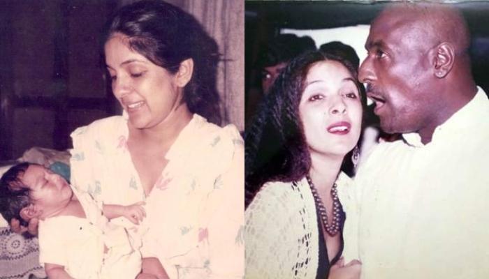 Neena Gupta and Vivian Richards 