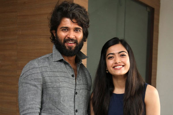 Rashmika Mandanna and Vijay Devarakonda 