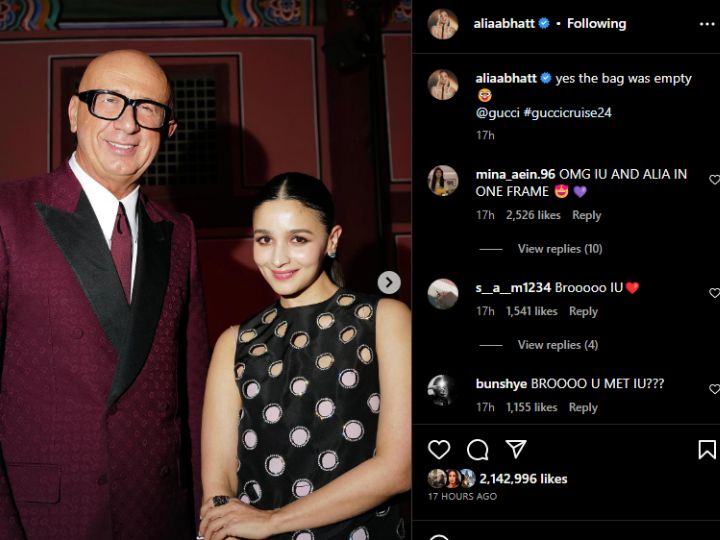 Alia Bhatt Attends Gucci Event In Seoul As Brand Ambassador Trolled For  Empty Bag