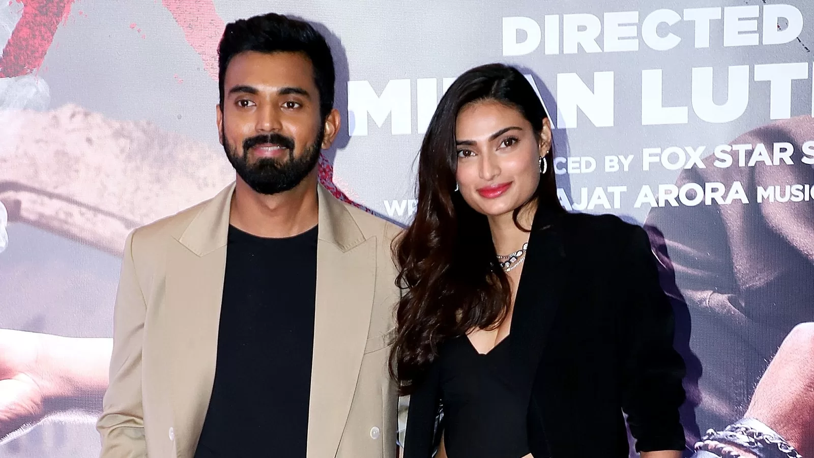 Athiya Shetty and KL Rahul 