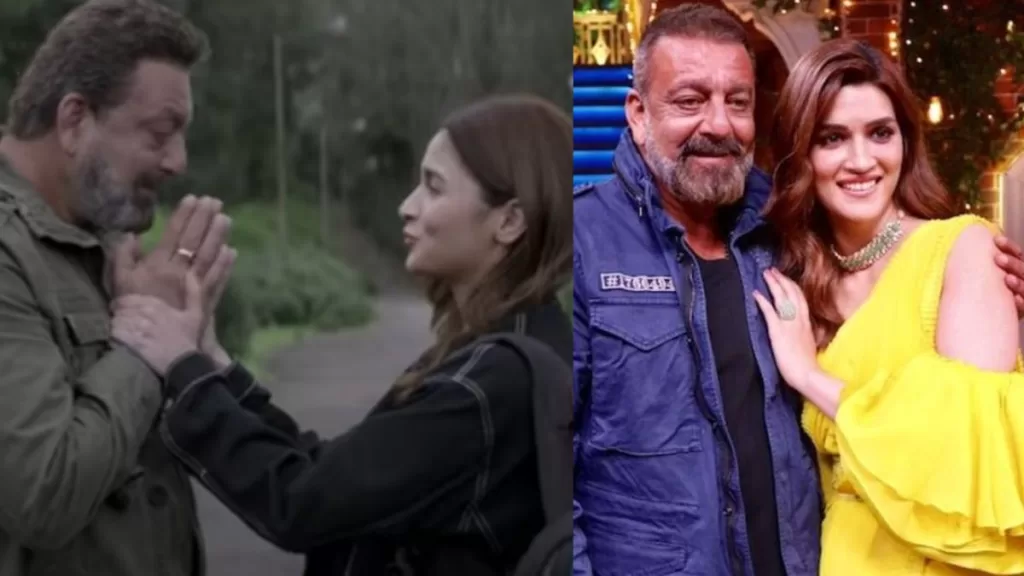 Sanjay Dutt Reveals He Couldn't Romance Alia Bhatt; Wished To Make Kriti Sanon His GF!