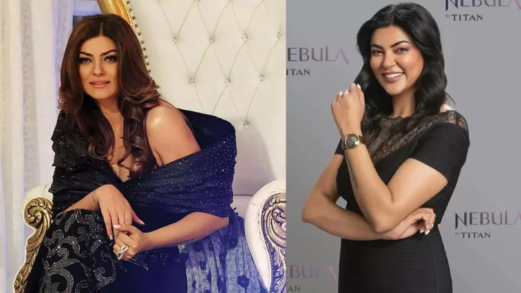 Sushmita Sen's Swollen Face At An Event Worries Fans; User Labels It 'Cushing Syndrome'