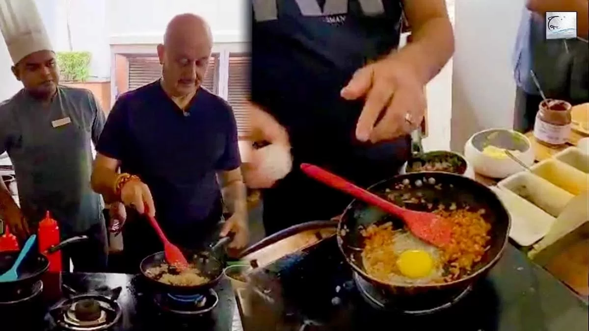 Anupam Kher Shares Video Of Making Eggs; Gets Trolled For Consuming Non-Veg In Shravan!