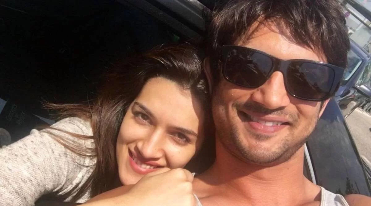 Kriti Sanon and Sushant Singh Rajput 