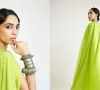 Fashion Alert: Sobhita Dhulipala Nailed The Ethnic Look In A Neon Green Saree With A Modern Cape!