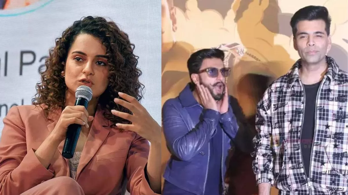 Kangana Ranaut Calls Ranveer Singh 'Cartoon'; Asks Him To 'Stop Being Influenced By Karan Johar'