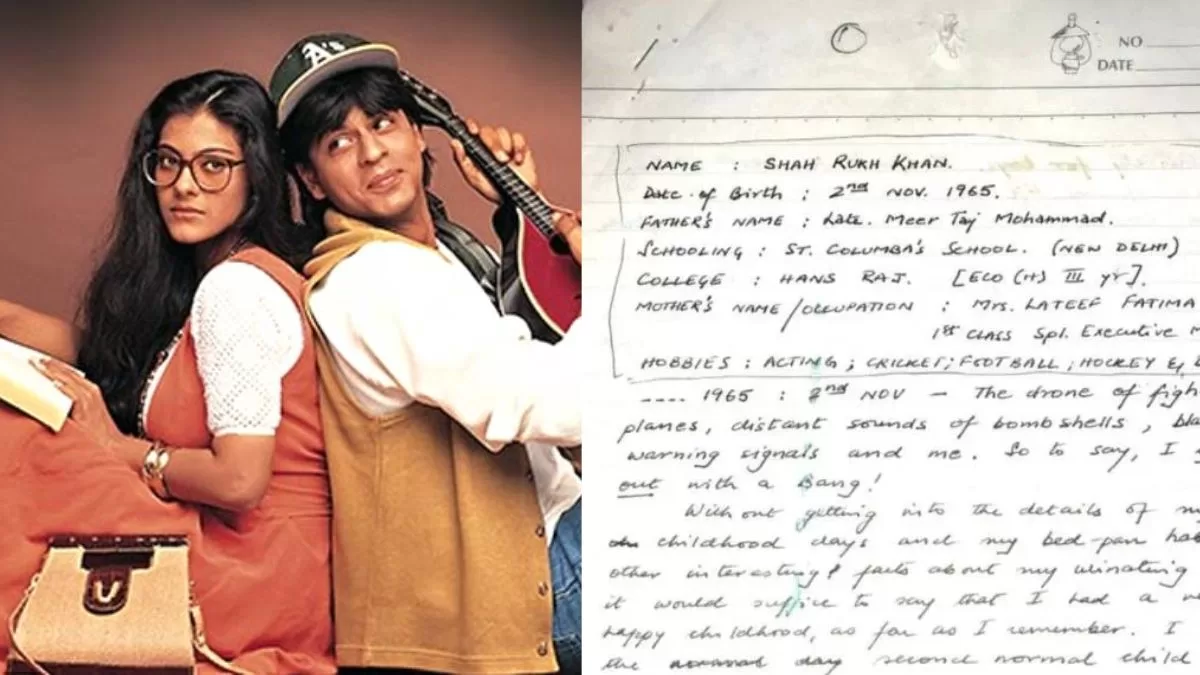 Shah Rukh Khan's Old Hand-Written Essay Resurfaces On Social Media; User Says 'Destined For Success'