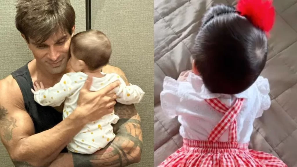 Karan Singh Grover Recites 'Hanuman Chalisa' To Daughter Devi; Bipasha Basu Shares Adorable Moment!