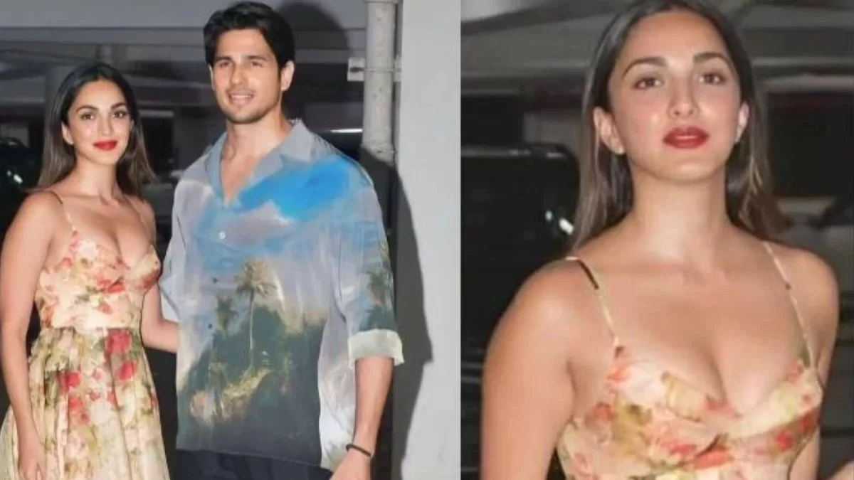 Kiara Advani Stuns In A Floral-Printed Dress Worth Rs. 98K As She Attends An Event With Sidharth!