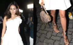 Mira Rajput Dons A Ruffled Dress With Sandals Worth Rs. 1 Lakh, Carries A Bag Worth Rs. 4.6 Lakhs!