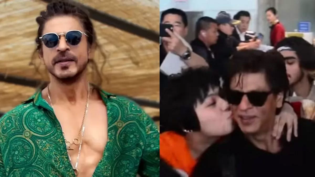 Shah Rukh Khan gets molested by his female fans