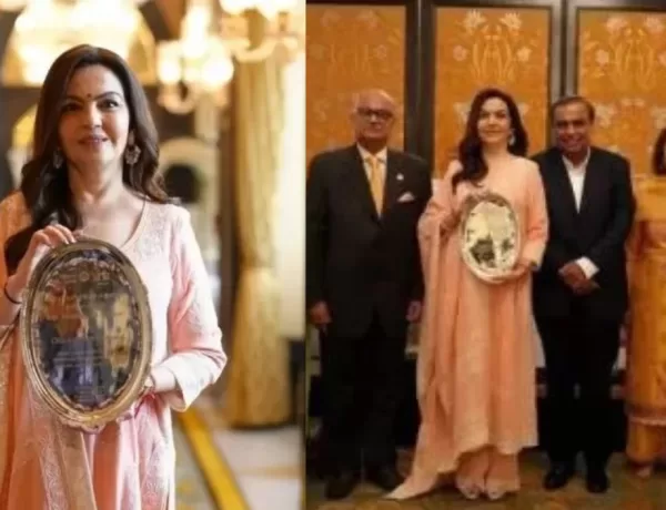 Nita Ambani Receives The Citizen Of Mumbai Award 2023-24; Mukesh, Isha And Radhika Support Her!