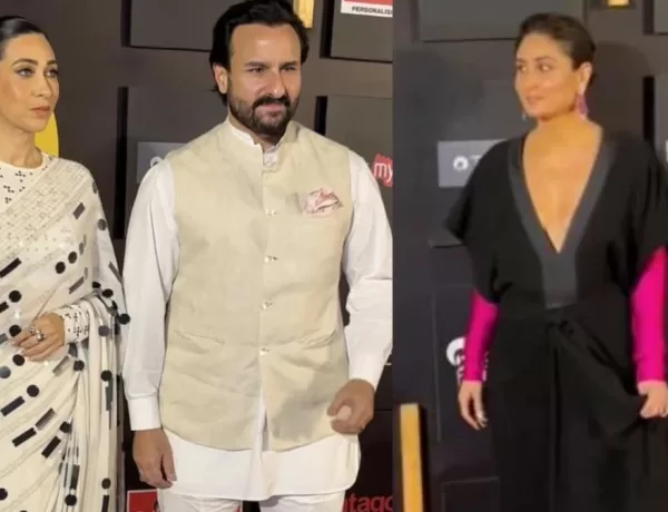 Saif Ali Khan Twins With 'Saali Sahiba' Karisma At MAMI Film Festival; User Says 'Nice Jeeja-Saali Jodi'