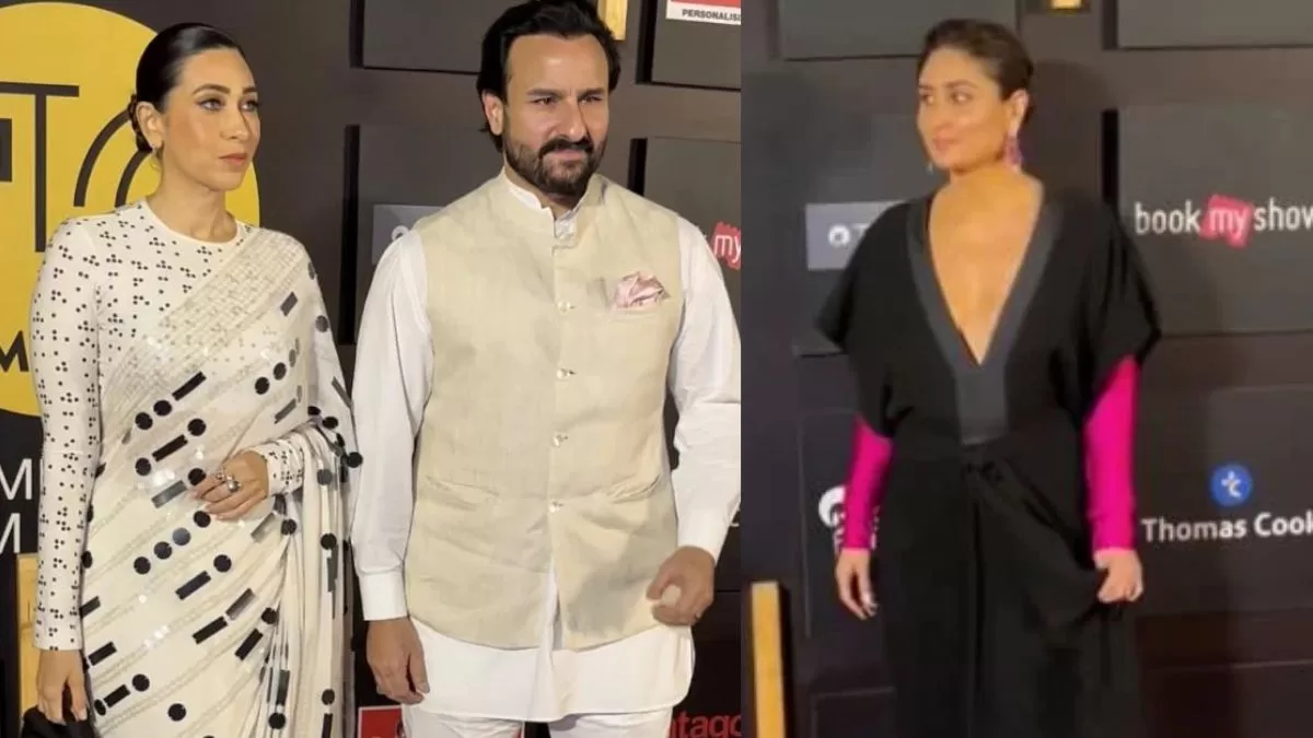 Saif Ali Khan Twins With 'Saali Sahiba' Karisma At MAMI Film Festival; User Says 'Nice Jeeja-Saali Jodi'