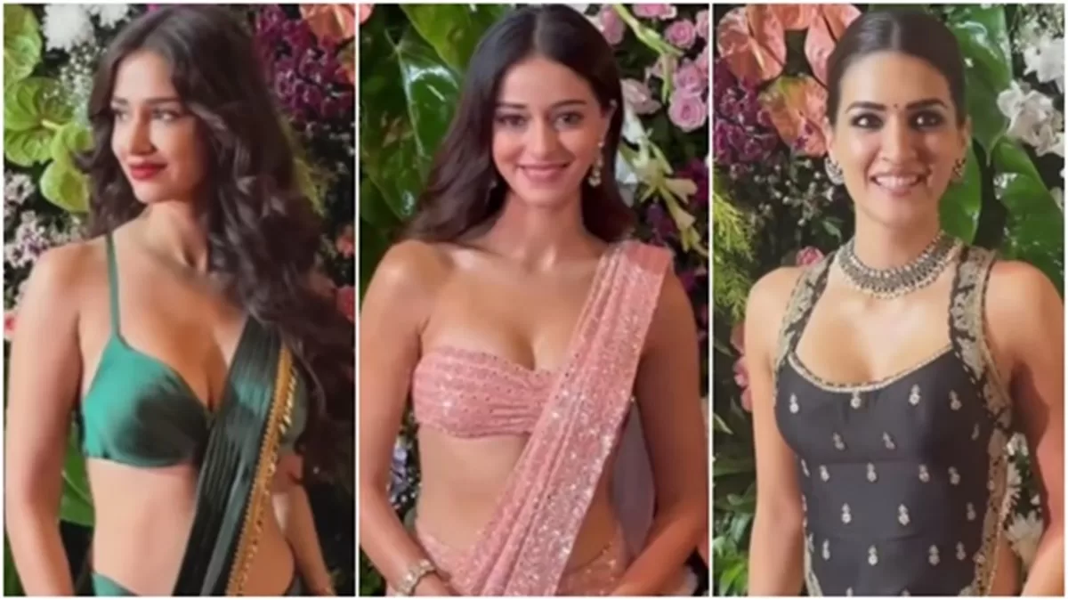 Disha Patani, Ananya Pandey and Kriti Sanon at Ekta Kapoor Diwali 2023 Bash