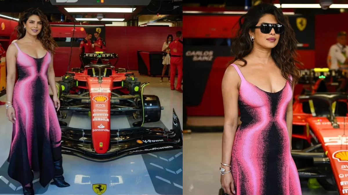 Priyanka Chopra Steals the Spotlight at Abu Dhabi F1 Grand Prix – Seen Chatting with Orlando Bloom and Posing with A-Listers!