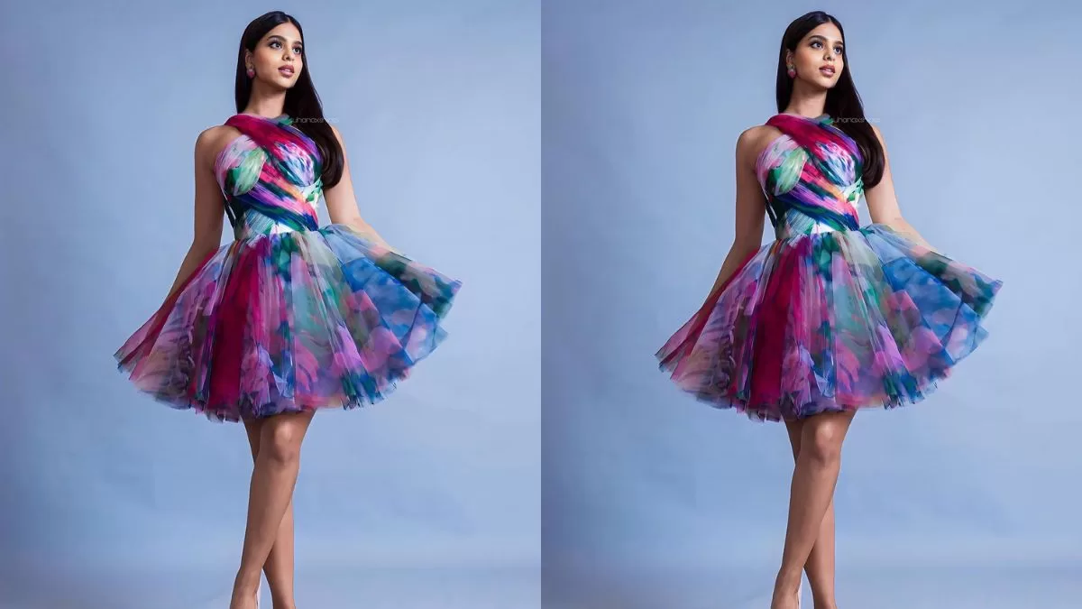 Suhana Khan Radiates Youthful Elegance in Floral Mini Dress – A Fashion Triumph by Gauri and Nainika!