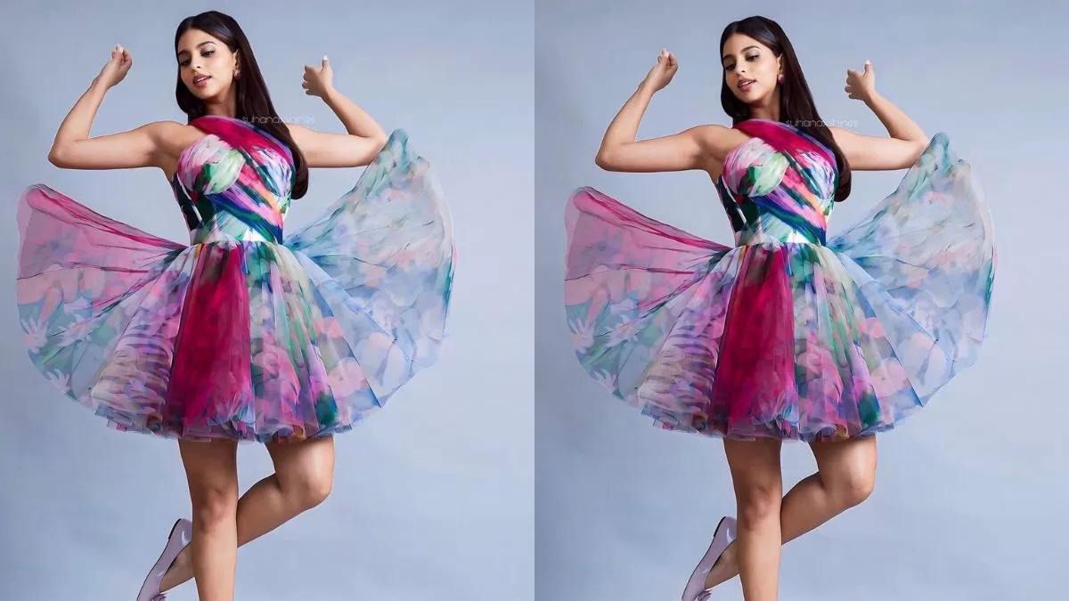 Suhana Khan Radiates Youthful Elegance in Floral Mini Dress – A Fashion Triumph by Gauri and Nainika!