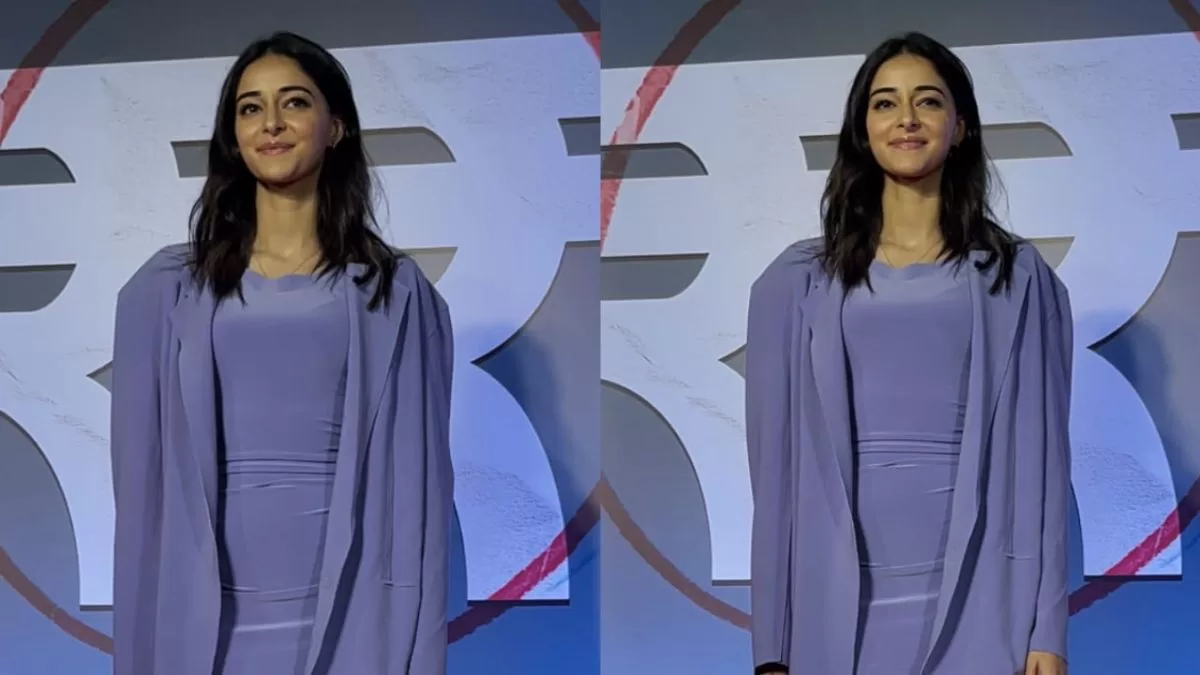 Ananya Panday Steals the Spotlight in Lilac Ensemble at Red Carpet: Check Out Pics